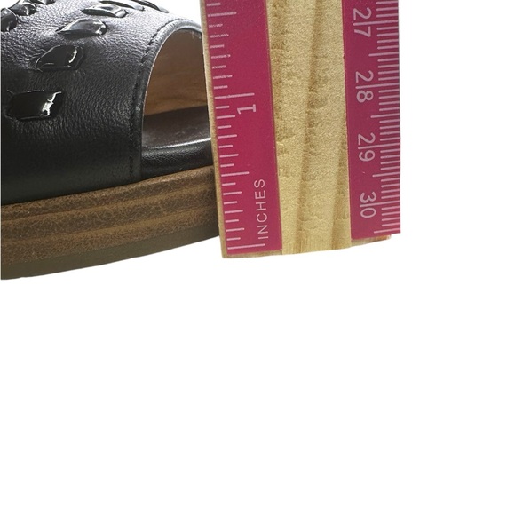 Jack Rogers Nora Wedge Sandal Black Women's Size 7.5 EUC - Picture 10 of 11